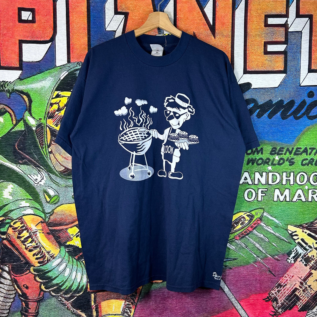 Y2K Backyard Barbeque 2000 Tee Size XL