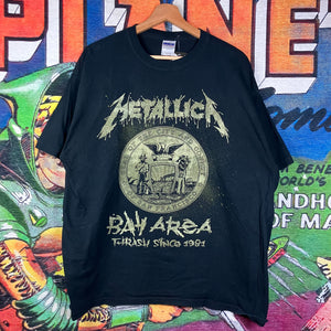 Metallica Bay Area “Thrash Since 1981” Tee Size XL