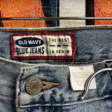 Load image into Gallery viewer, Y2K Old Navy Light Blue Jorts Size 35”
