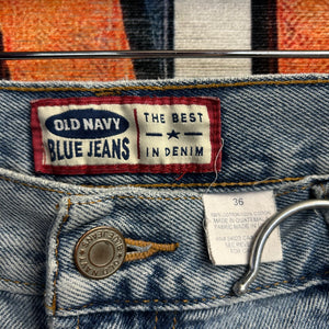 Y2K Old Navy Light Blue Jorts Size 35”