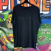 Load image into Gallery viewer, Gucci Tonal Logo Tee Black Size XL
