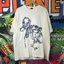 Load image into Gallery viewer, Y2K School of Hard Knocks Graffiti Tee Size 2XL
