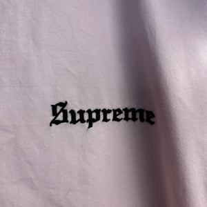 Supreme X Lacoste Harrington Light Pink Jacket Size Medium