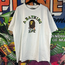 Load image into Gallery viewer, Bape Tom &amp; Jerry Camo College Tee Size 2XL
