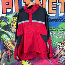 Load image into Gallery viewer, Vintage 90s Tommy Hilfiger Athletic Gear Red &amp; Black Nylon Windbreaker Jacket Size XL
