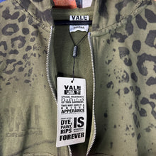 Load image into Gallery viewer, NWT Vale Forever Safari Zip Up Hoodie Size Small
