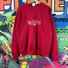 Load image into Gallery viewer, Vintage 90s Red Ohio State Buckeyes SweatShirt Size Large
