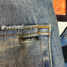 Load image into Gallery viewer, Amiri Distressed Skinny Jeans Size 30”
