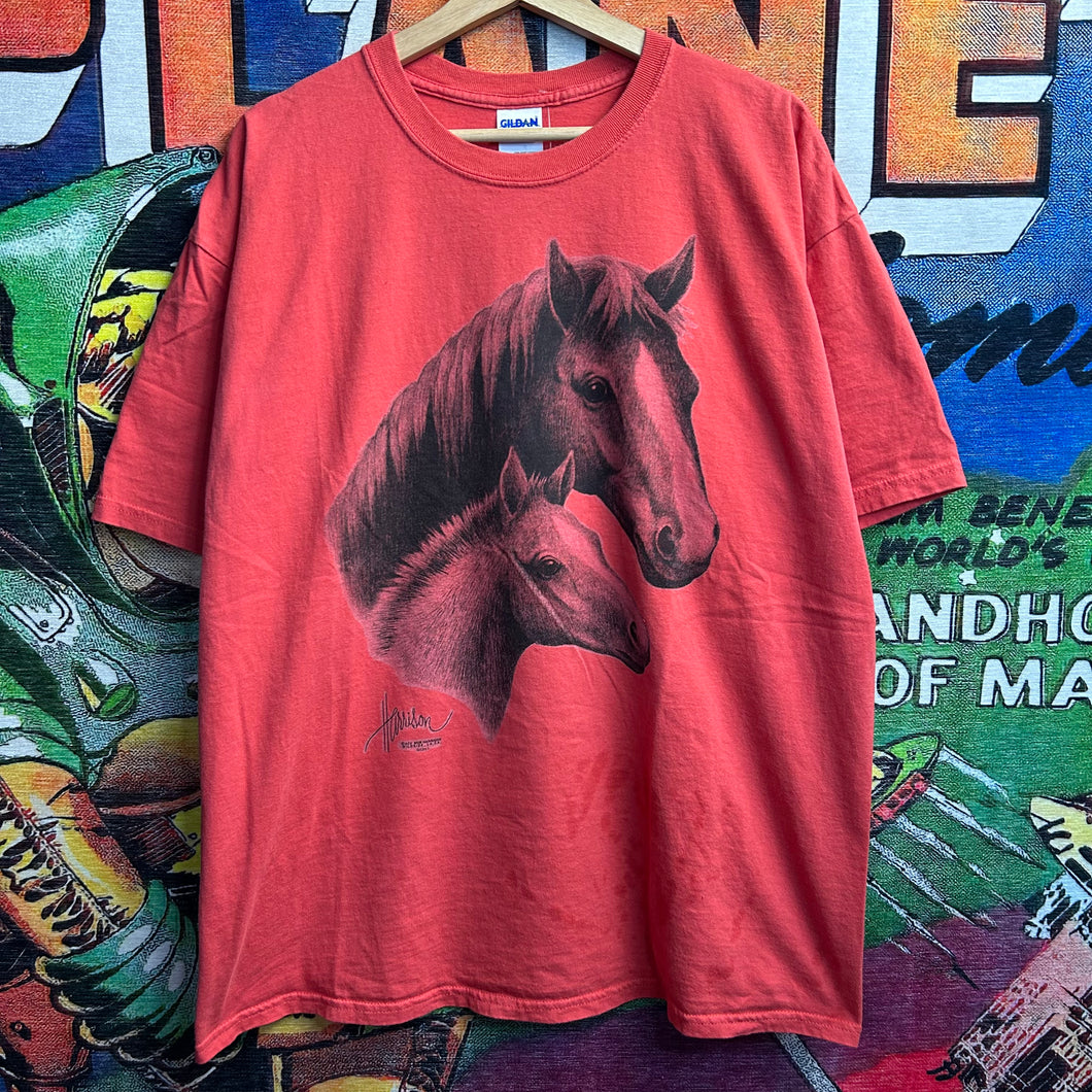 Y2K Horses Tee Size XL