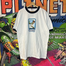 Load image into Gallery viewer, Y2K Bob Ross Ringer Tee Size XL
