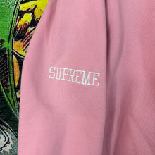Load image into Gallery viewer, Supreme Champion Pink Satin Hoodie Size Large
