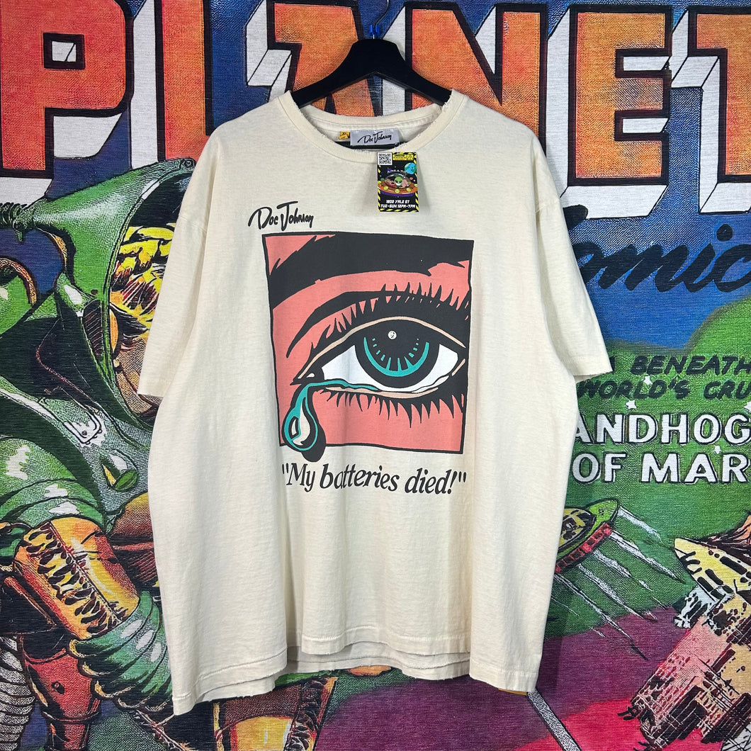 Gallery Dept. Doc Johnson ‘My Batteries Died’ Tee Size XL