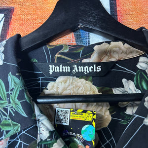 Palm Angels Floral Button Up Bowling Shirt Size XL