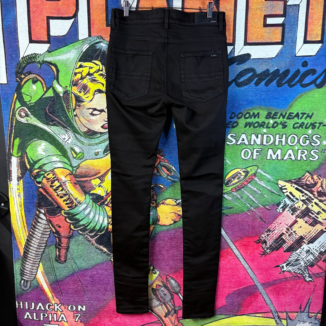 Amiri MX1 Distressed-Effect Skinny Jeans Size 31