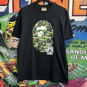 Brand New Bape Green Camo Ape Head Online Exclusive Tee Size Medium