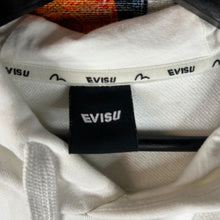 Load image into Gallery viewer, Evisu Embroidered Logo Hoodie White Size M
