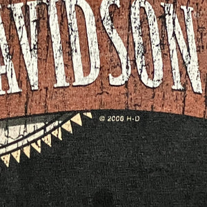 Y2K 2004 Harley Davidson Eagle Las, Vegas Tee Size XL