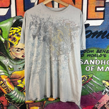 Load image into Gallery viewer, Y2K Skull with Dagger Miami Ink Tattoo Style Tee Size XL
