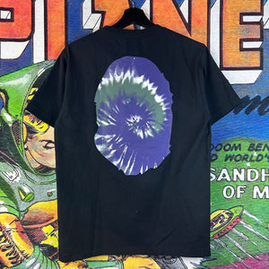 Bape Ape Head Tie Dye Tee Size Medium