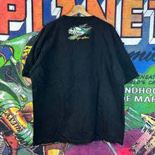 Load image into Gallery viewer, Y2K Kanji Jeans Dragon Tee Size Large
