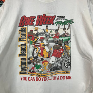 Y2K 2008 Daytona Bikeweek Tee Size XL