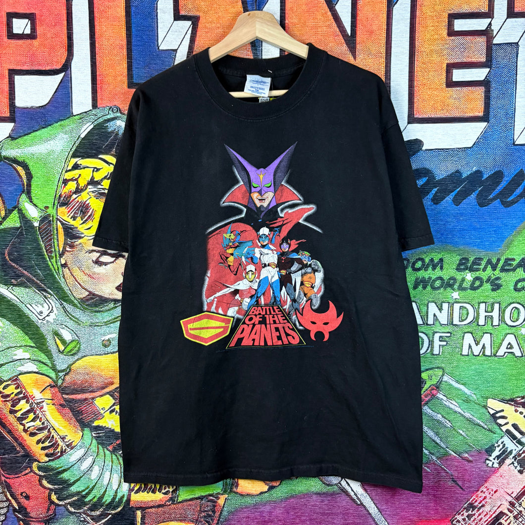 Y2K 2002 Battle of the Planets Anime Tee Size Large