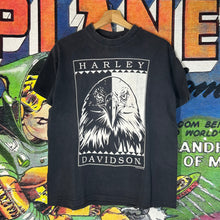 Load image into Gallery viewer, Vintage 90s Harley Davidson Bald Eagle Tee Size Medium
