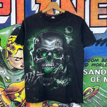 Load image into Gallery viewer, Skull Bleached Tee Size Small

