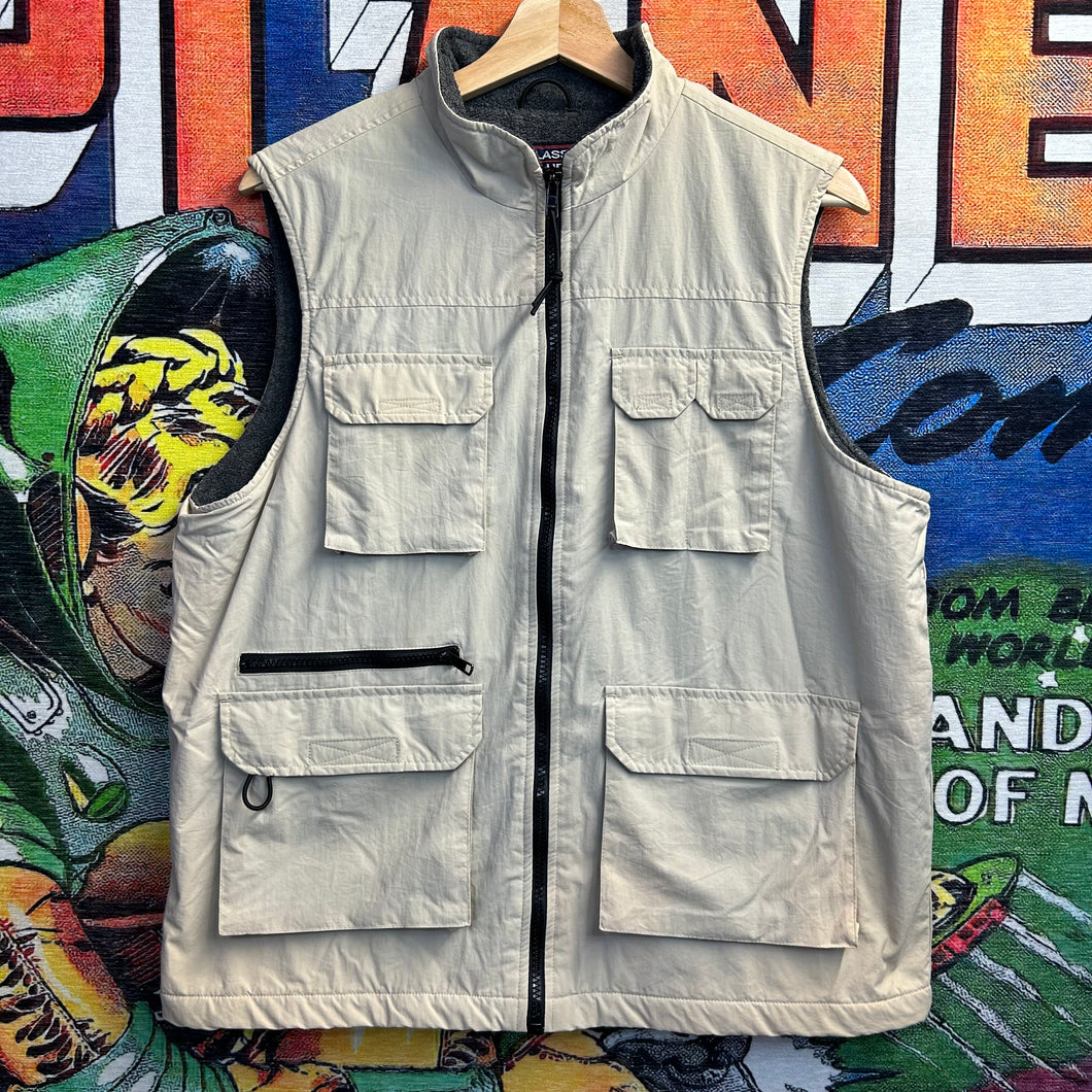Y2K Creme Vest Size XL