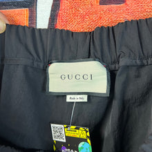 Load image into Gallery viewer, Gucci Black Red Green Nylon Pants Size 3XL
