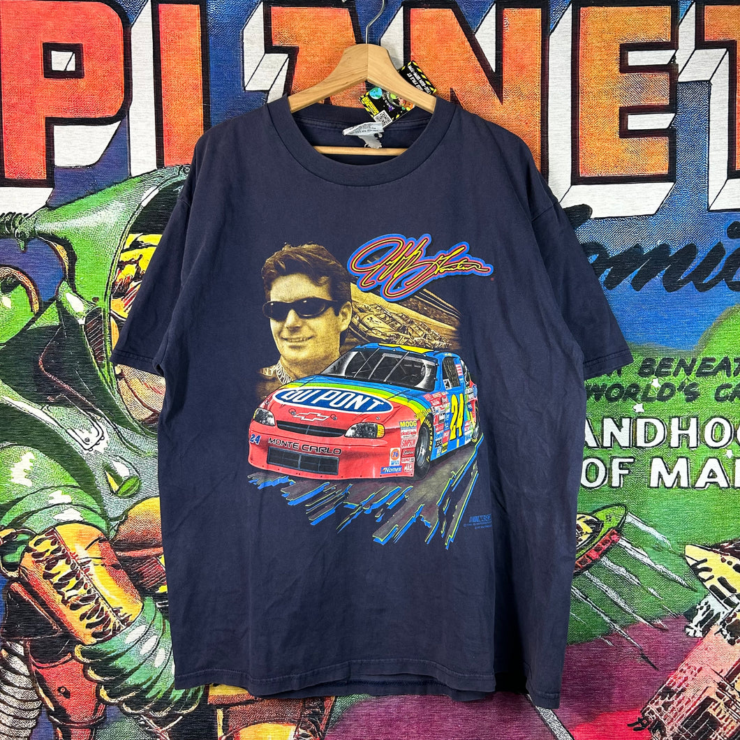 Vintage 90s Chase Authentics Jeff Gordon Tee Size XL