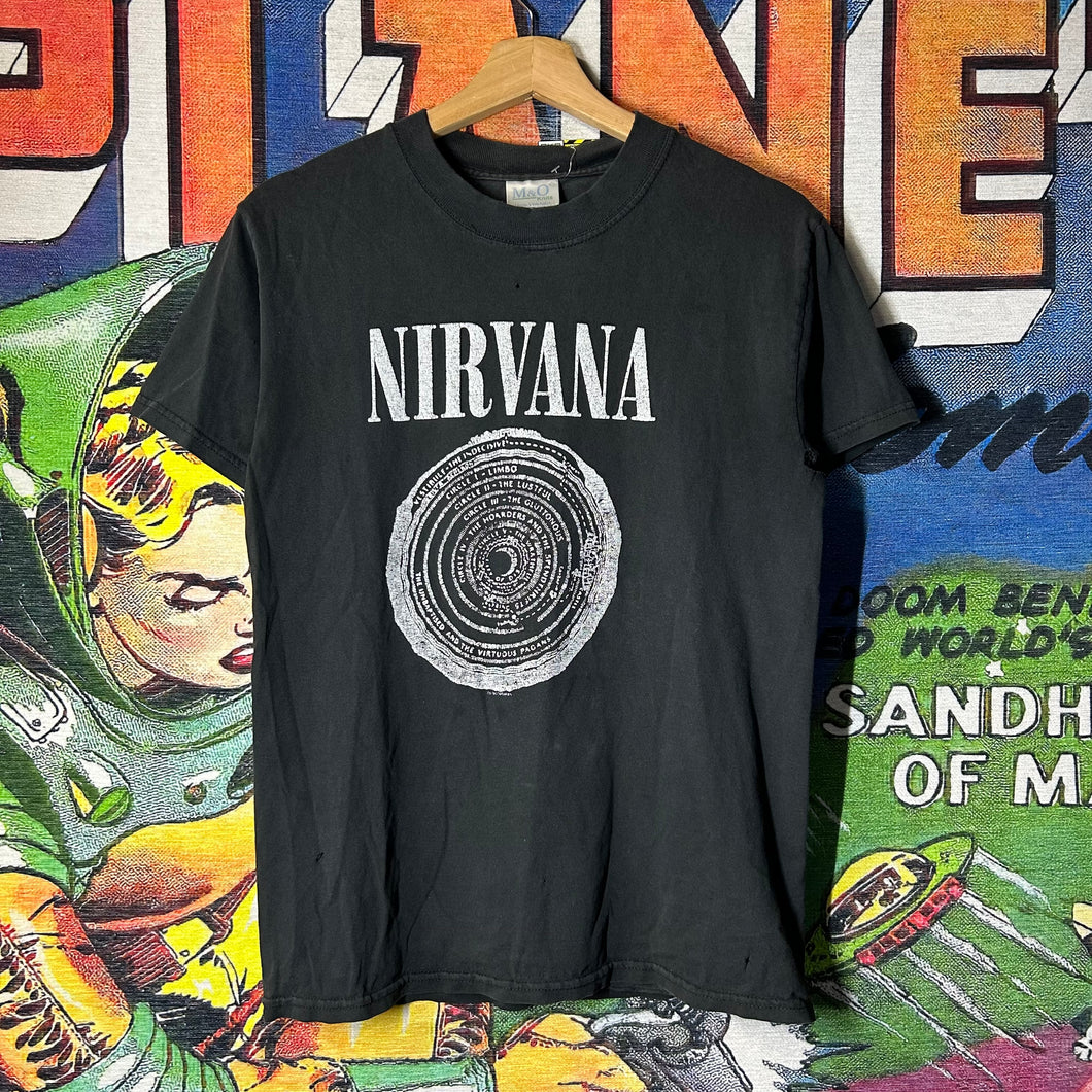 Y2K Nirvana Band Tee Size Small