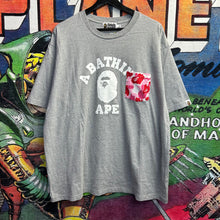 Load image into Gallery viewer, Brand New Bape College Styled Pink Camo Pocket Tee Size XL
