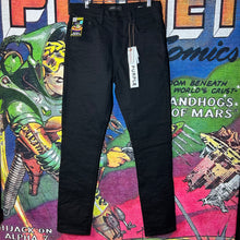 Load image into Gallery viewer, Purple Brand Black Skinny Jeans Size 30”
