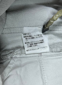 5351 Japan White Bootcut Denim Y2K Pants Size 28/30