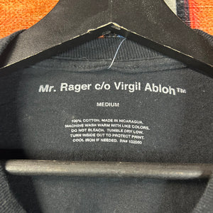 Kid Cudi Virgil Abloh 2017Long Sleeve Tour Tee Size Medium