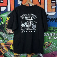 Load image into Gallery viewer, Y2K ‘Livin Hard and Ridin Free’ Motorcycle Tee Size Large

