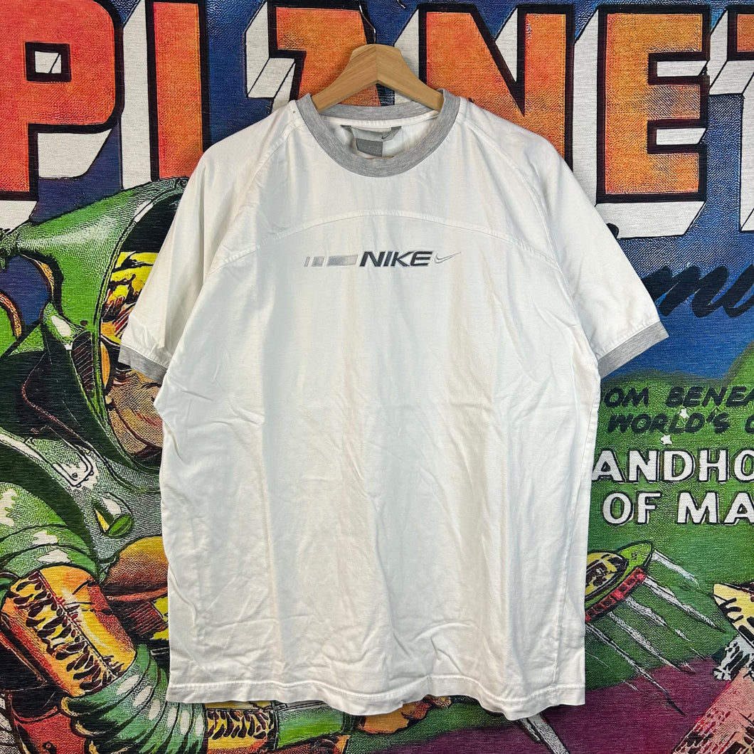 Y2K Nike Sports Ringer Tee Size Large