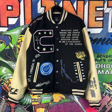 Load image into Gallery viewer, Travis Scott Cactus Jack Fragment Varsity Jacket Size Medium

