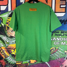 Load image into Gallery viewer, Louis Vuitton Debossed LV Green T-shirt Size Medium
