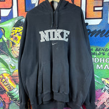 Load image into Gallery viewer, Y2K Nike Spell Out &quot;Center Swoosh&quot; Hoodie Size XL
