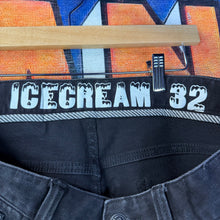 Load image into Gallery viewer, Ice Cream Running Dogs Jeans Size 32”
