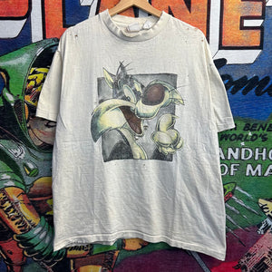 Vintage 90’s Sylvester Looney Tunes Tee Size Large