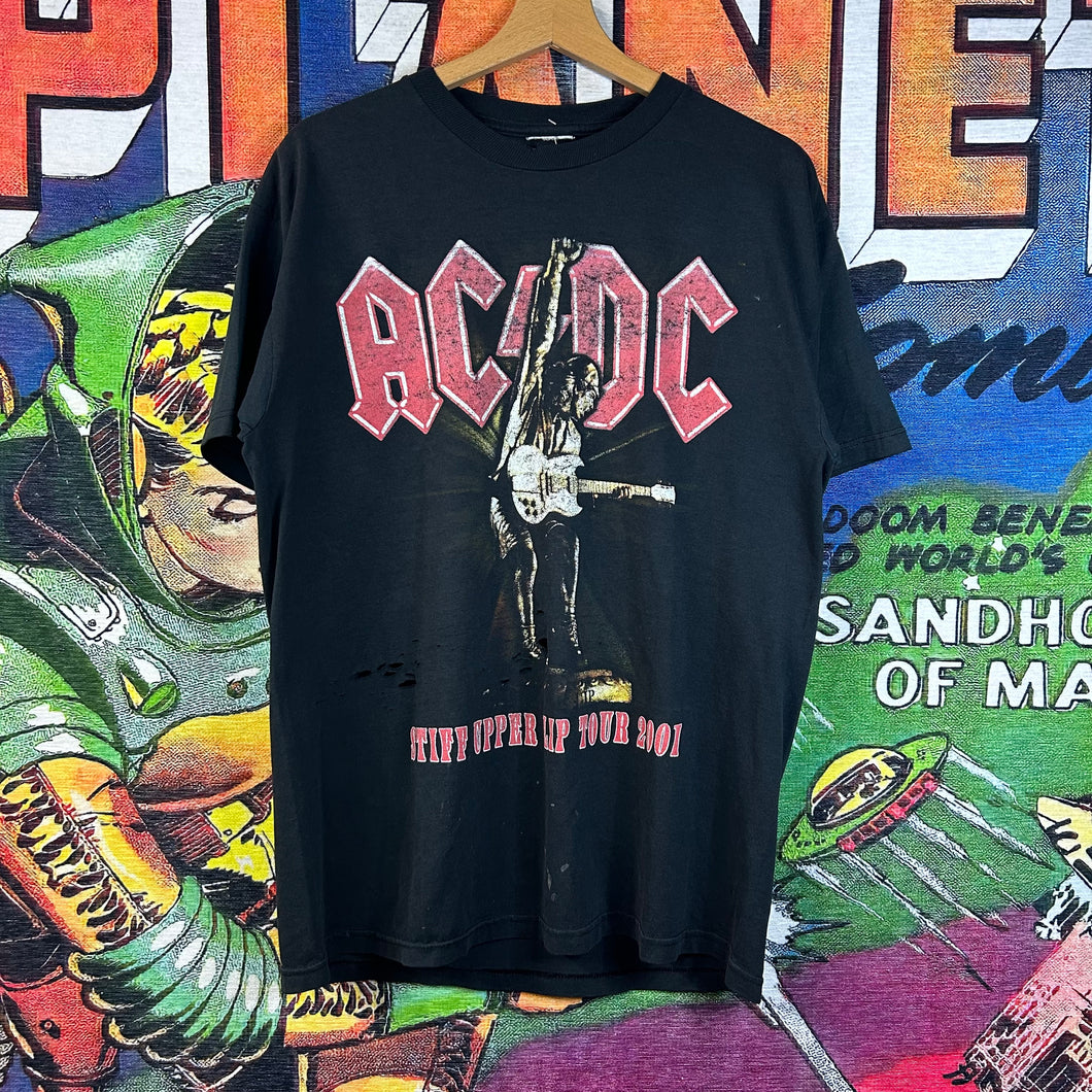 Y2K Distressed AC/DC Band Tee Size Large