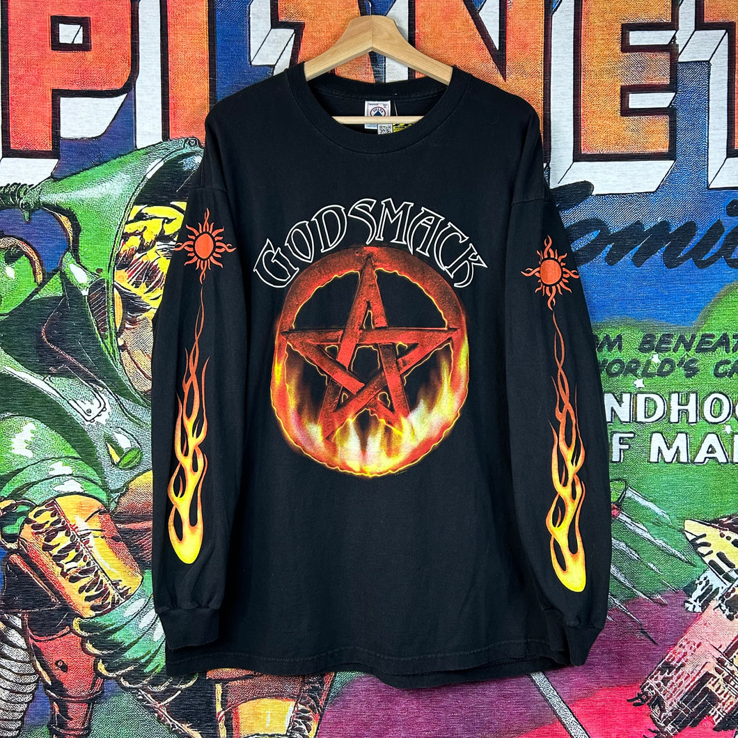 Vintage 90s 1999 God Smack ‘U.S Tour’ L/S Tee Size XL