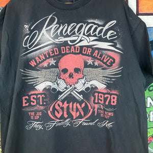 Y2K Styx Renegade Tee Size XL
