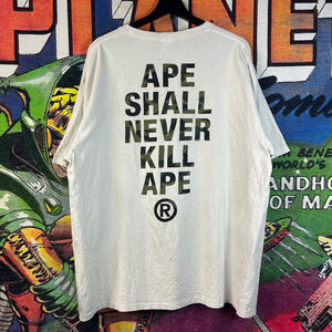 Bape ‘Ape Shall Never Kill Ape’ Tee Size 2XL