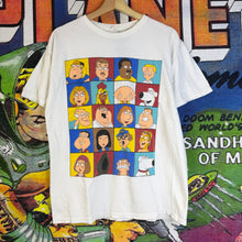 Load image into Gallery viewer, Vintage 08’ Family Guy Characters Tee Size Medium
