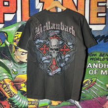 Load image into Gallery viewer, Y2K Hellanback Skull Cross Tee Size Large
