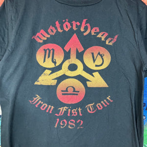 Motörhead Iron Fist Tour Tee Size L